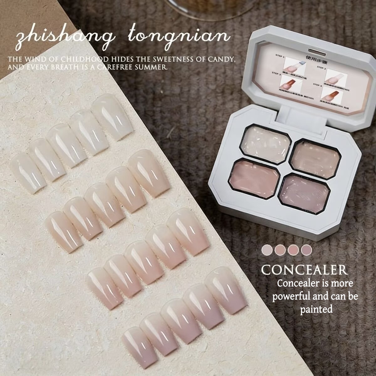 Gel per Unghie Sfumato in 4 Co - Photography Design recensione e prezzo